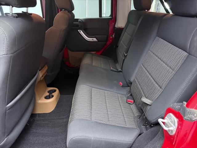 used 2012 Jeep Wrangler Unlimited car, priced at $15,995