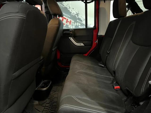 used 2017 Jeep Wrangler Unlimited car, priced at $18,495