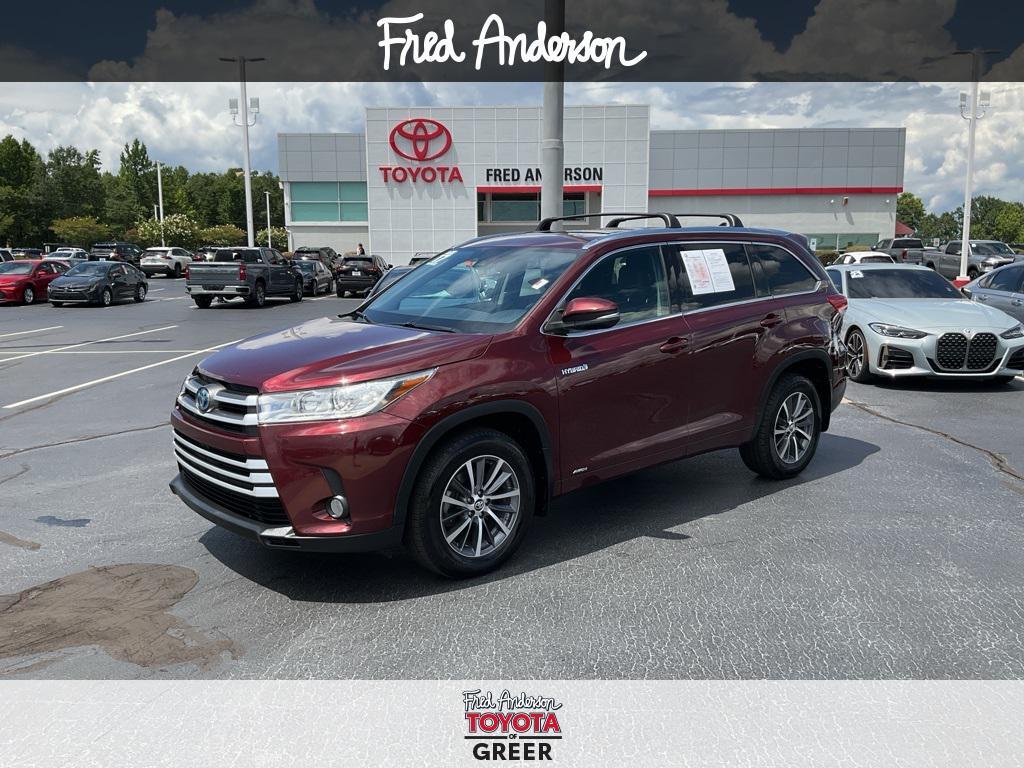used 2017 Toyota Highlander Hybrid car, priced at $18,400