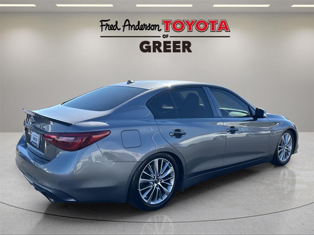 used 2018 INFINITI Q50 car, priced at $13,739