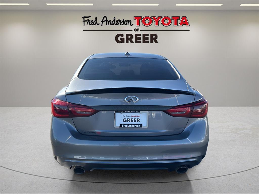 used 2018 INFINITI Q50 car, priced at $13,739