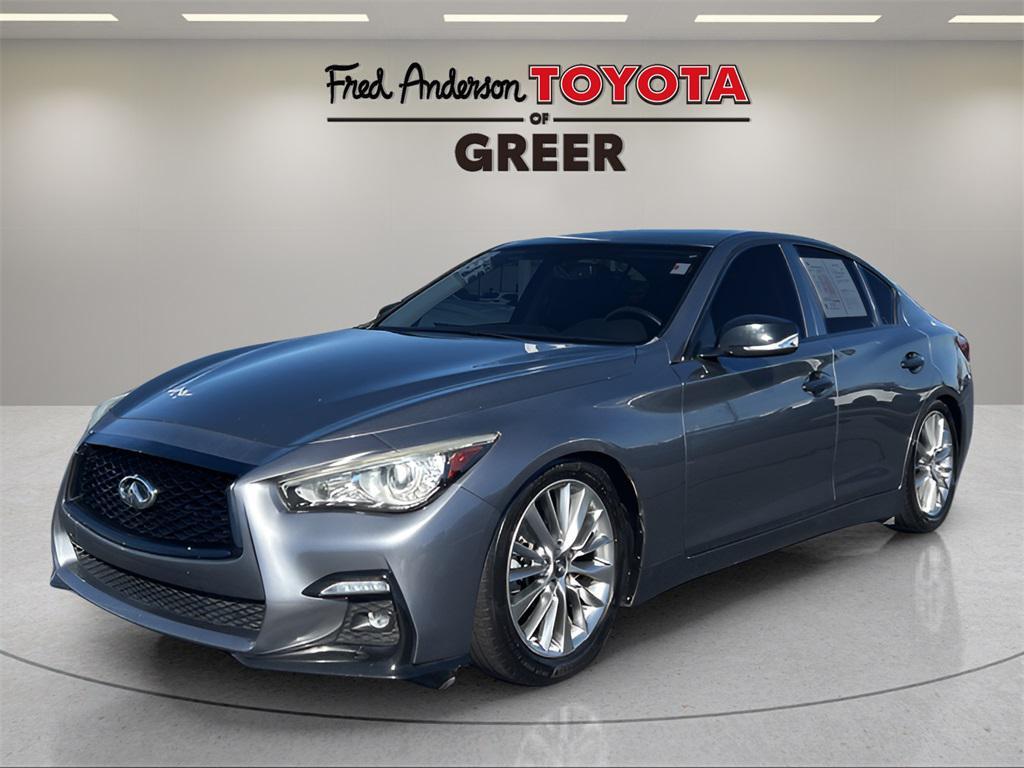 used 2018 INFINITI Q50 car, priced at $13,739