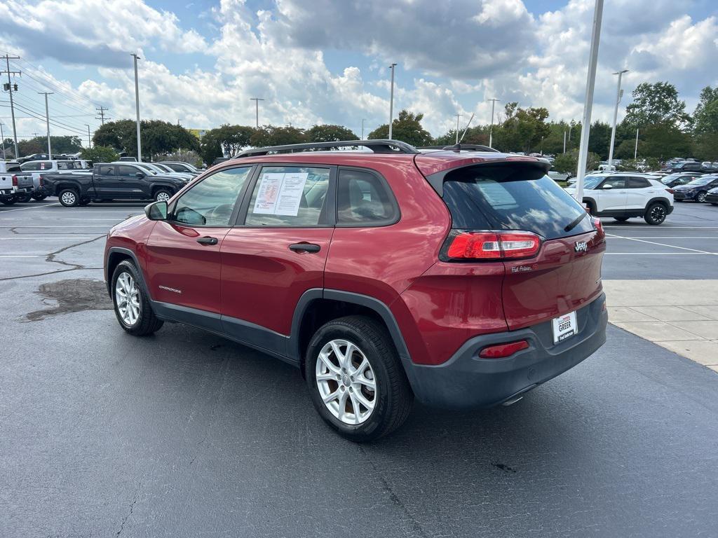 used 2015 Jeep Cherokee car, priced at $7,999