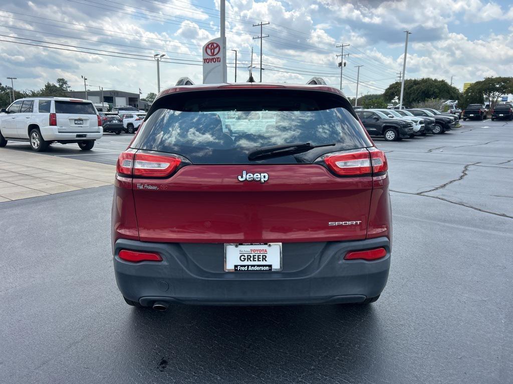 used 2015 Jeep Cherokee car, priced at $7,999