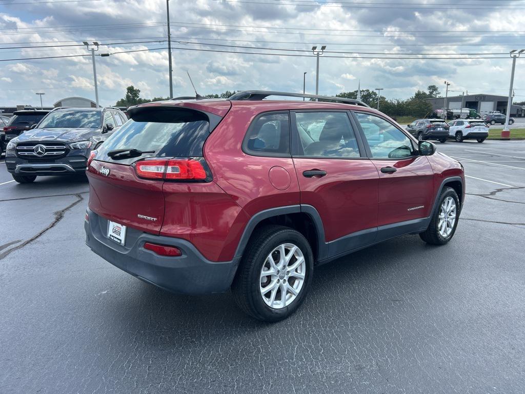 used 2015 Jeep Cherokee car, priced at $7,999