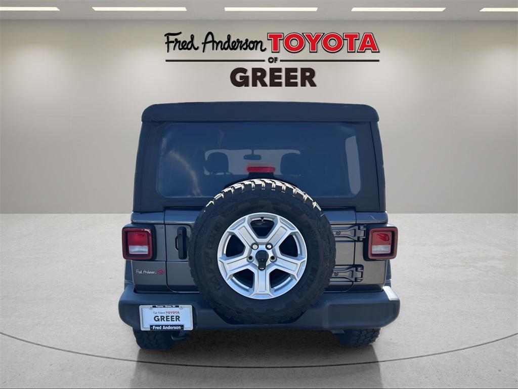 used 2022 Jeep Wrangler Unlimited car, priced at $25,837
