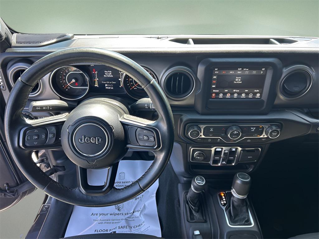 used 2022 Jeep Wrangler Unlimited car, priced at $25,837
