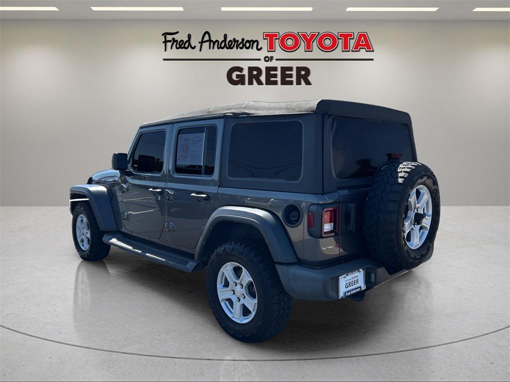 used 2022 Jeep Wrangler Unlimited car, priced at $25,837