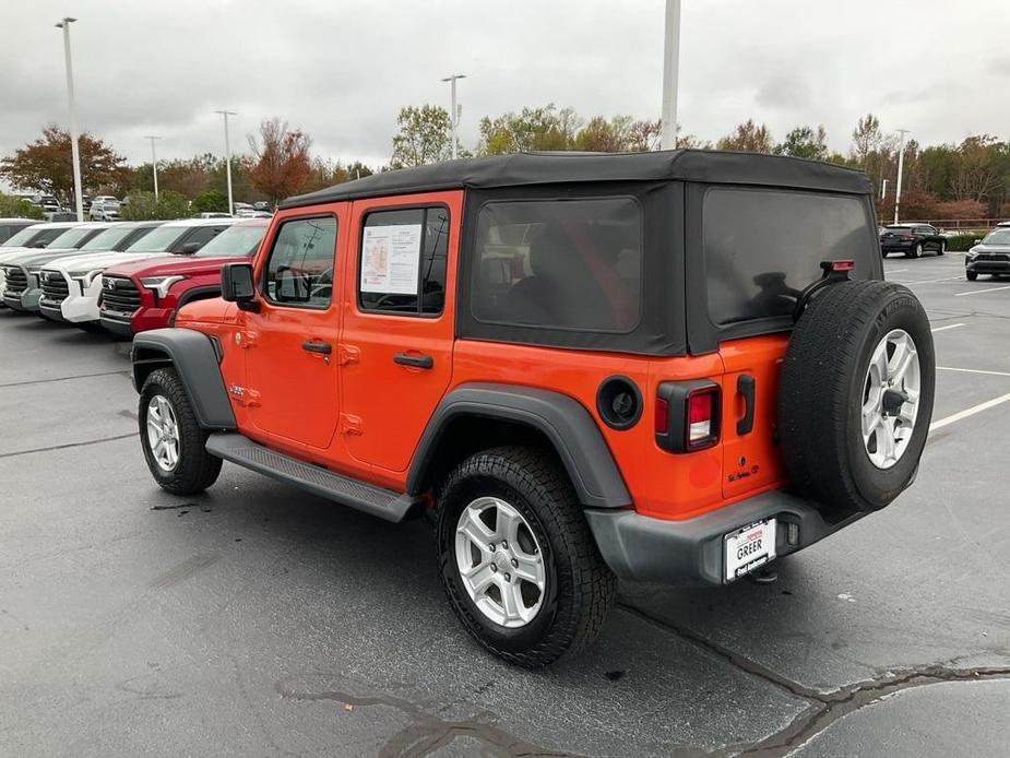 used 2019 Jeep Wrangler Unlimited car, priced at $21,604