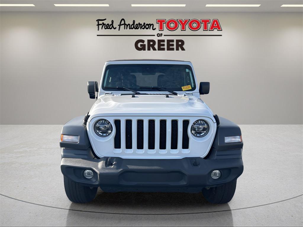 used 2021 Jeep Wrangler Unlimited car, priced at $29,209