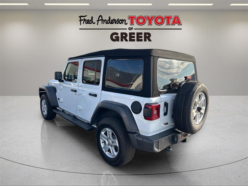 used 2021 Jeep Wrangler Unlimited car, priced at $29,209