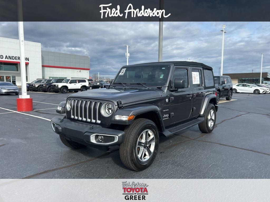 used 2023 Jeep Wrangler car, priced at $35,999