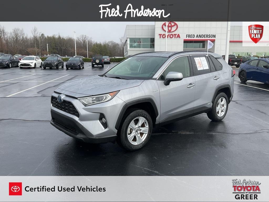 used 2021 Toyota RAV4 Hybrid car, priced at $31,624