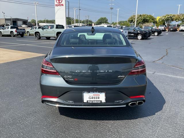 used 2023 Genesis G70 car, priced at $27,152