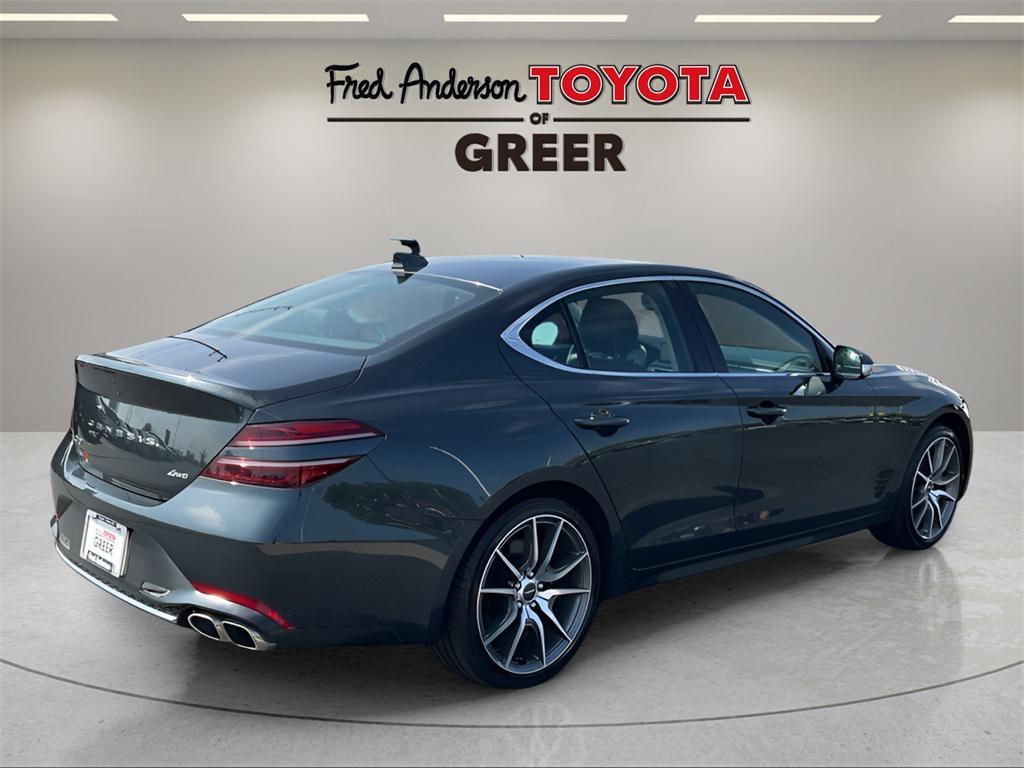 used 2023 Genesis G70 car, priced at $26,156