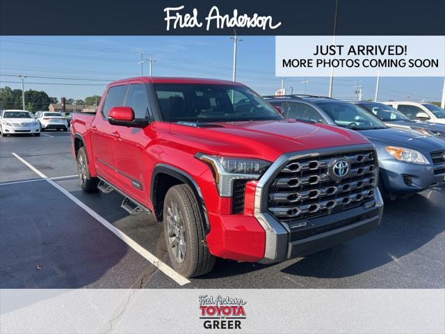 used 2024 Toyota Tundra Hybrid car, priced at $52,100