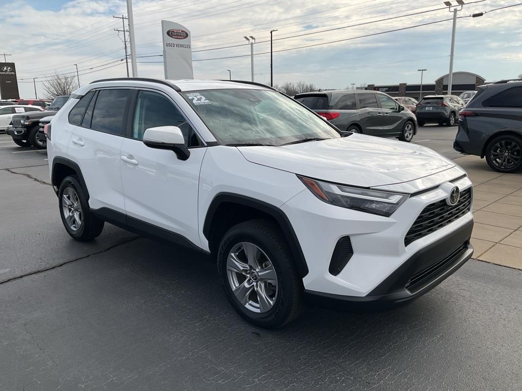 used 2022 Toyota RAV4 car, priced at $26,114