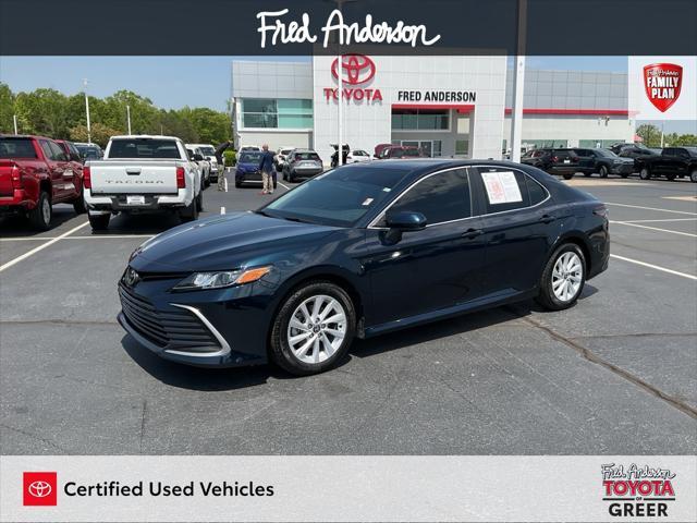 used 2021 Toyota Camry car, priced at $21,404