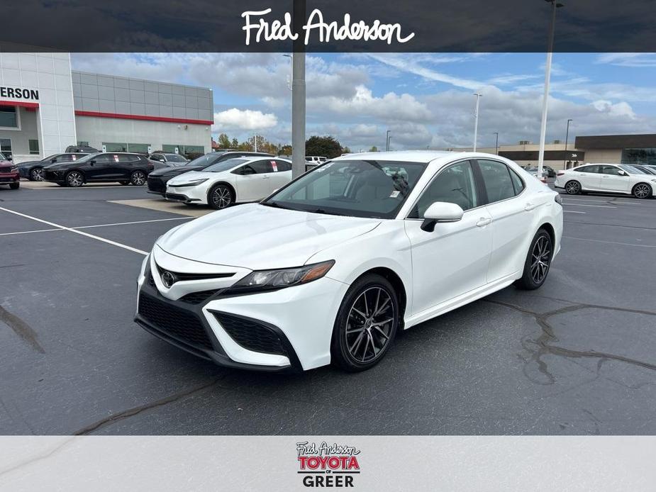 used 2022 Toyota Camry car, priced at $21,599