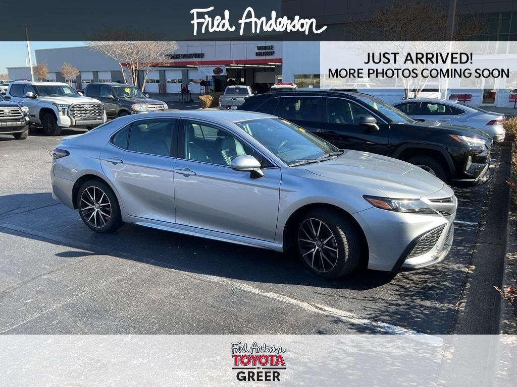 used 2021 Toyota Camry car, priced at $21,634