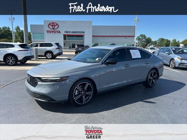used 2025 Honda Accord Hybrid car, priced at $31,534
