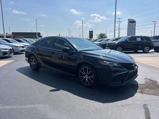 used 2021 Toyota Camry car, priced at $18,660