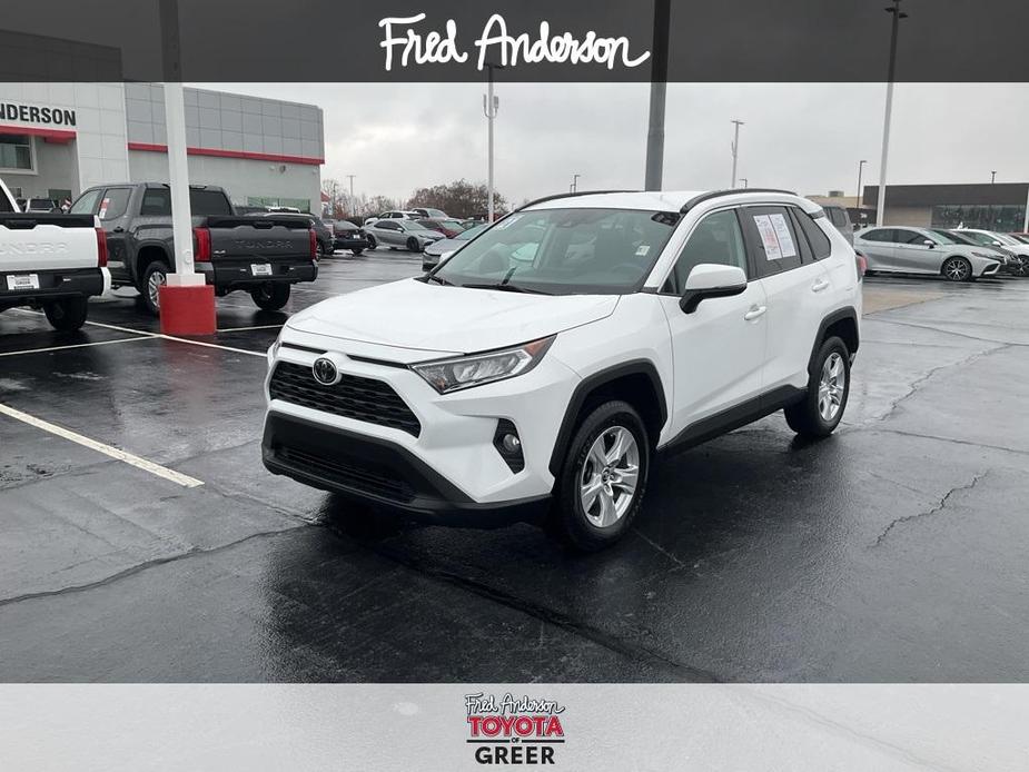 used 2021 Toyota RAV4 car, priced at $24,429