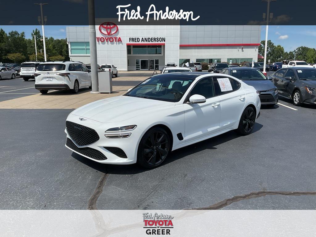used 2023 Genesis G70 car, priced at $30,999