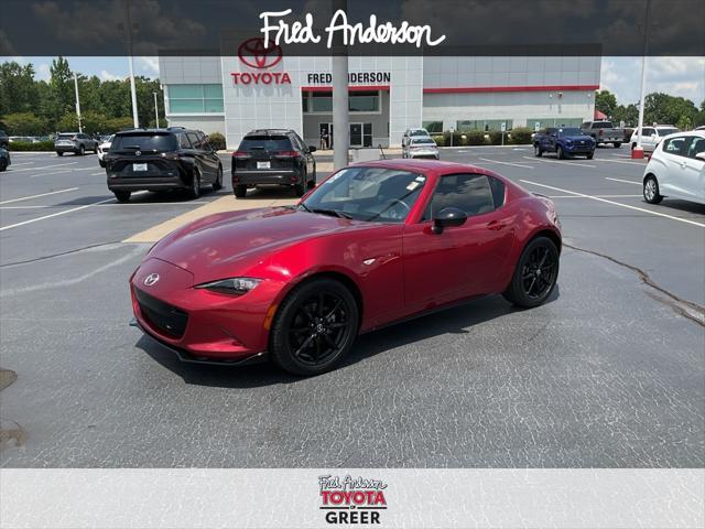 used 2019 Mazda MX-5 Miata RF car, priced at $26,216