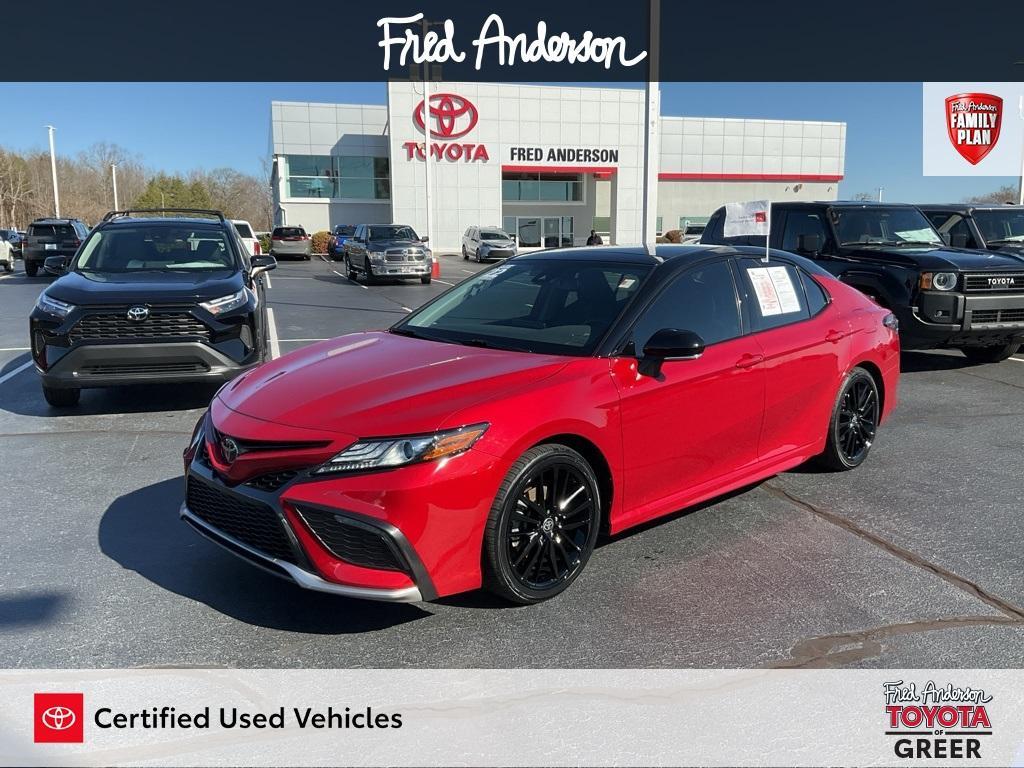 used 2022 Toyota Camry car, priced at $29,117