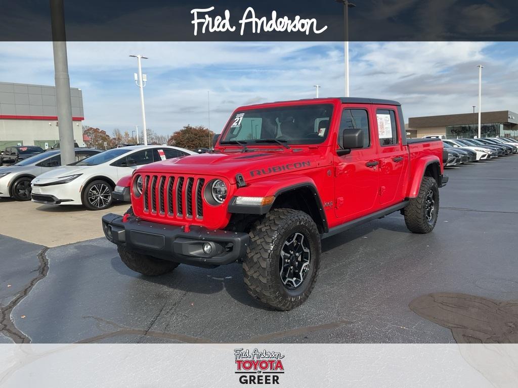 used 2021 Jeep Gladiator car, priced at $34,855