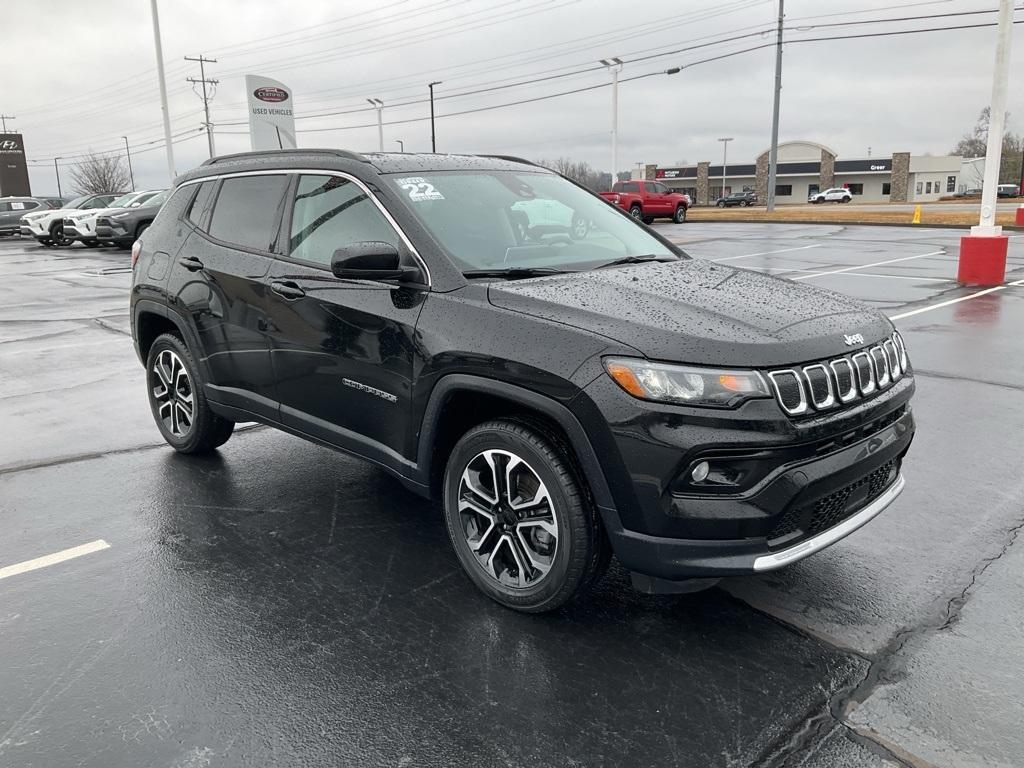 used 2022 Jeep Compass car, priced at $23,155