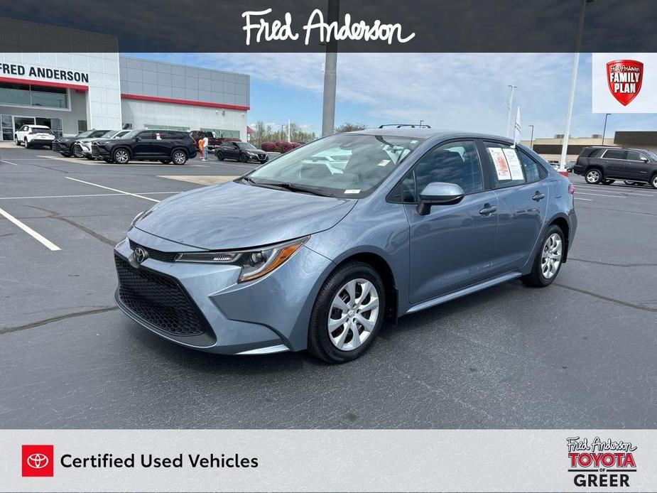 used 2021 Toyota Corolla car, priced at $20,930