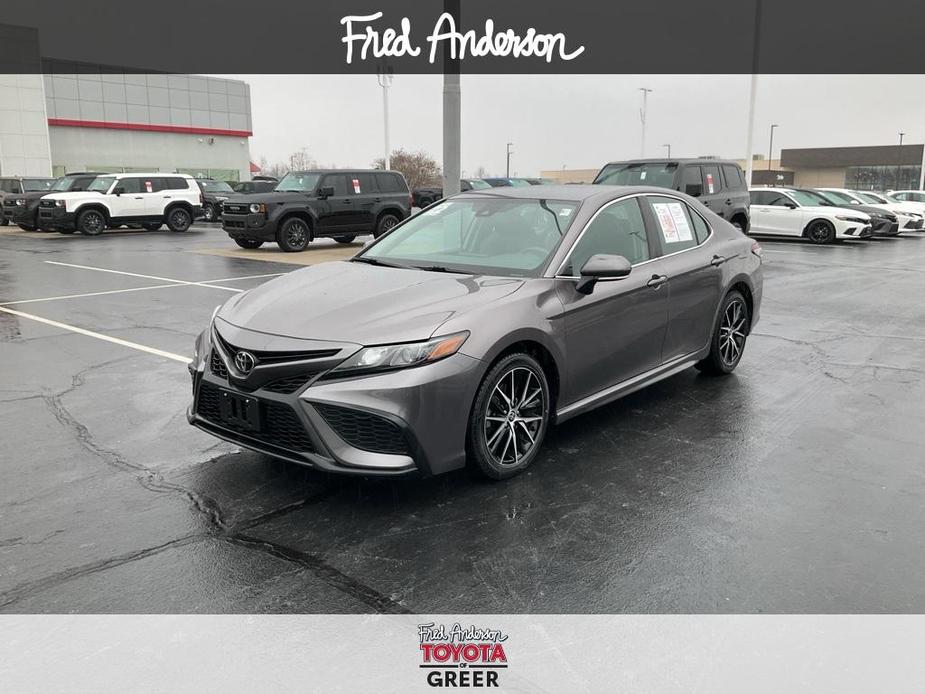 used 2022 Toyota Camry car, priced at $23,654