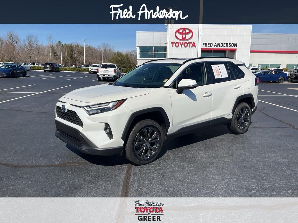 used 2022 Toyota RAV4 Hybrid car, priced at $35,216