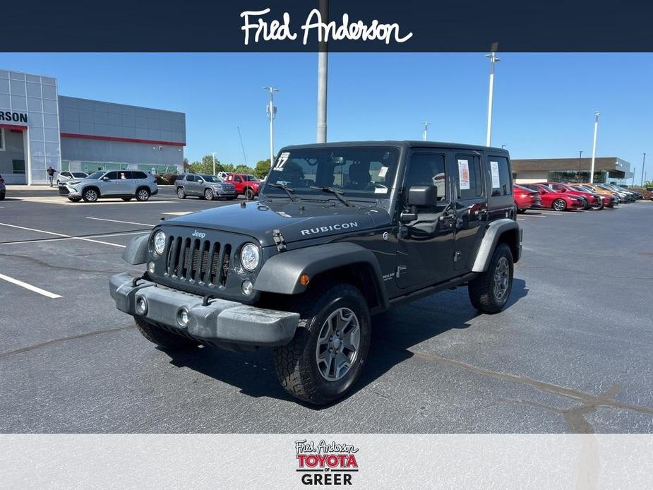 used 2017 Jeep Wrangler Unlimited car, priced at $26,808