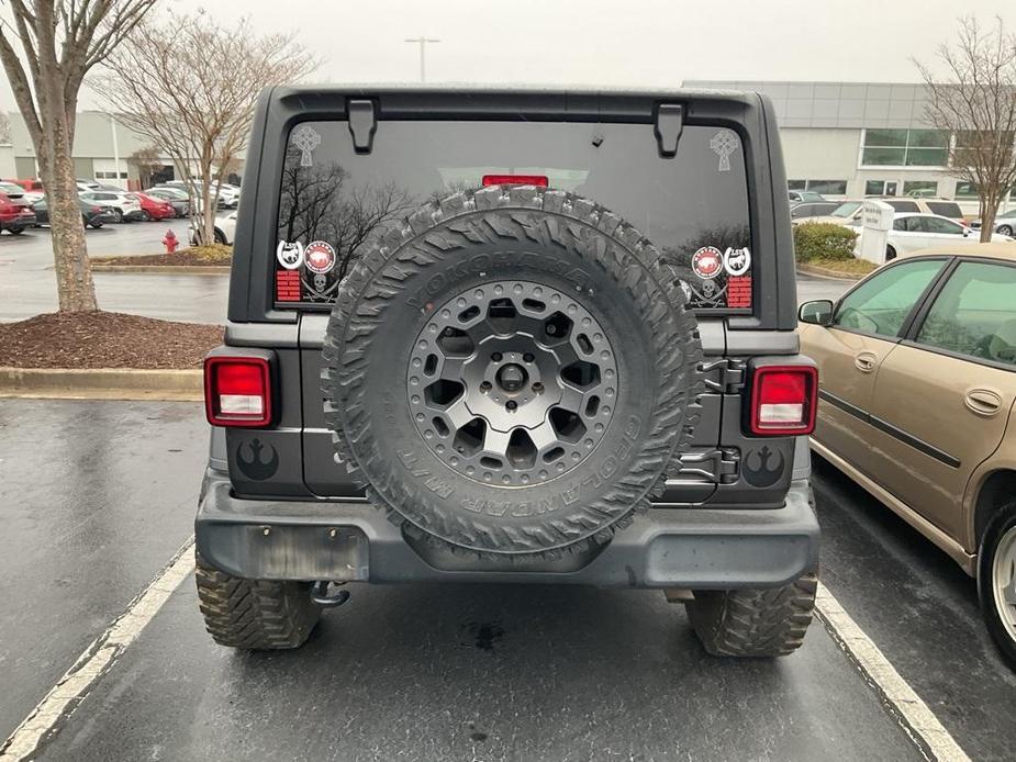 used 2018 Jeep Wrangler Unlimited car, priced at $24,428