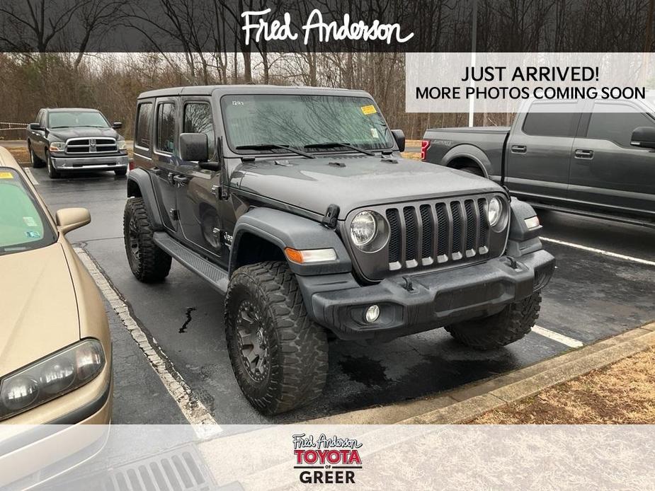 used 2018 Jeep Wrangler Unlimited car, priced at $24,428