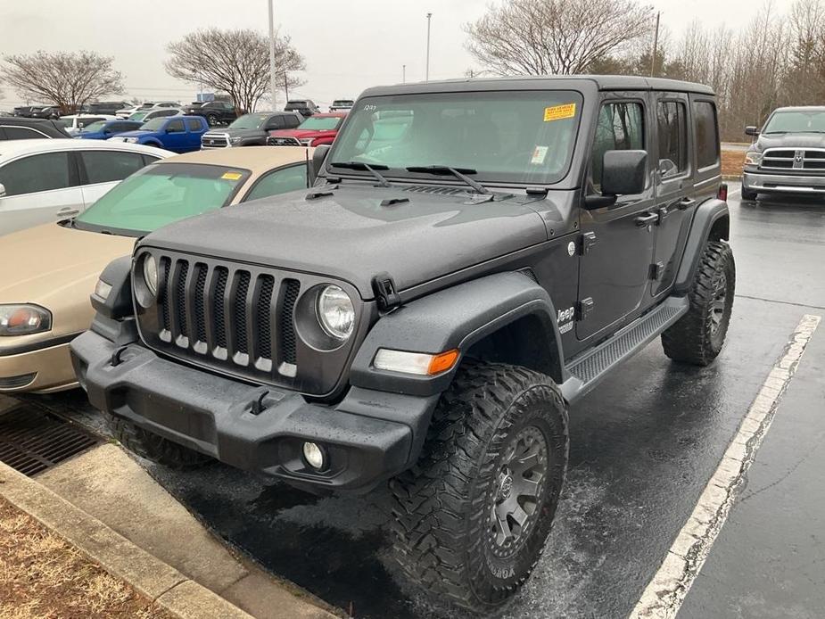 used 2018 Jeep Wrangler Unlimited car, priced at $24,428