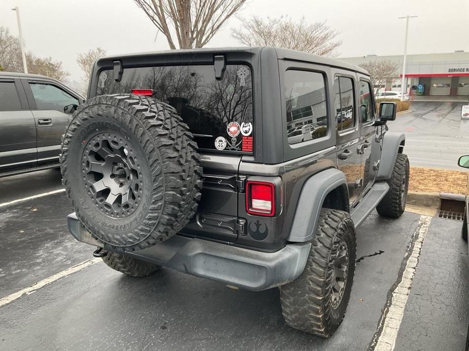 used 2018 Jeep Wrangler Unlimited car, priced at $24,428