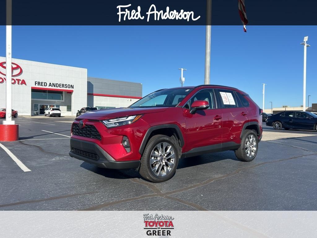 used 2022 Toyota RAV4 car, priced at $31,744