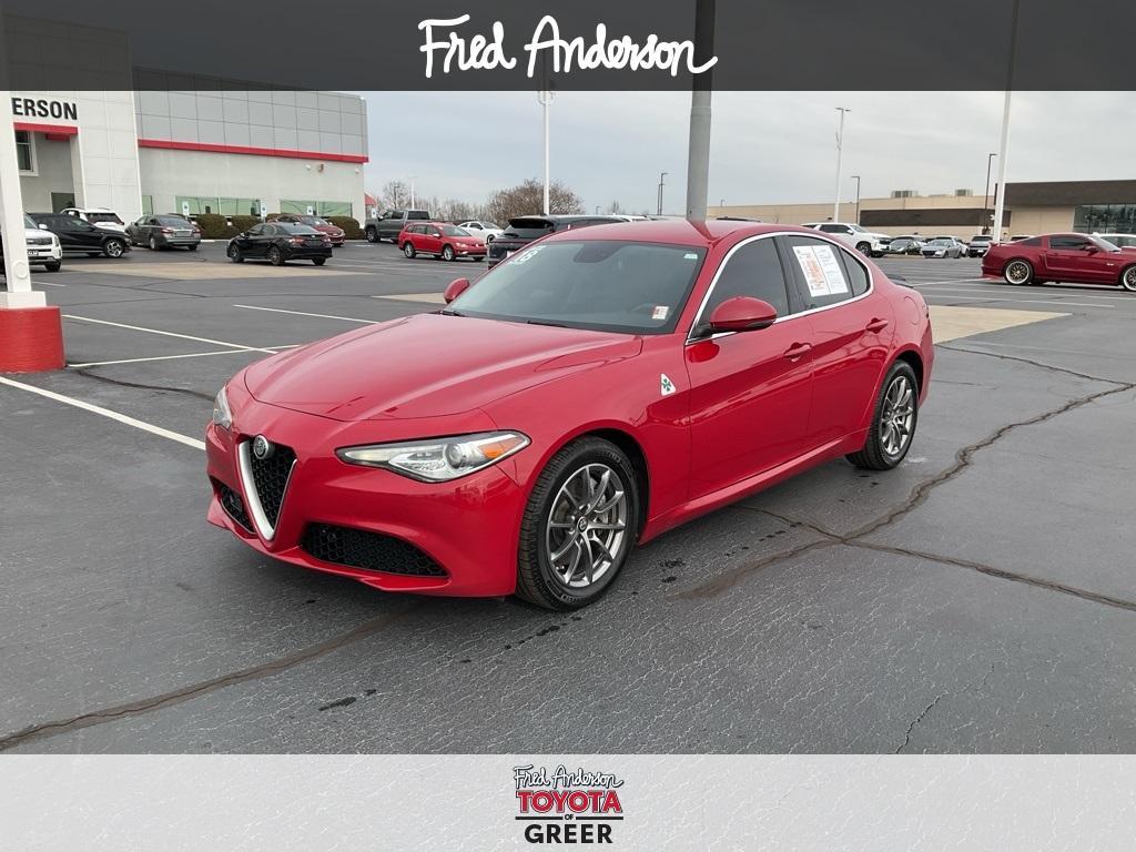 used 2018 Alfa Romeo Giulia car, priced at $14,999