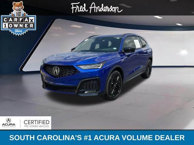 used 2025 Acura MDX car, priced at $59,362
