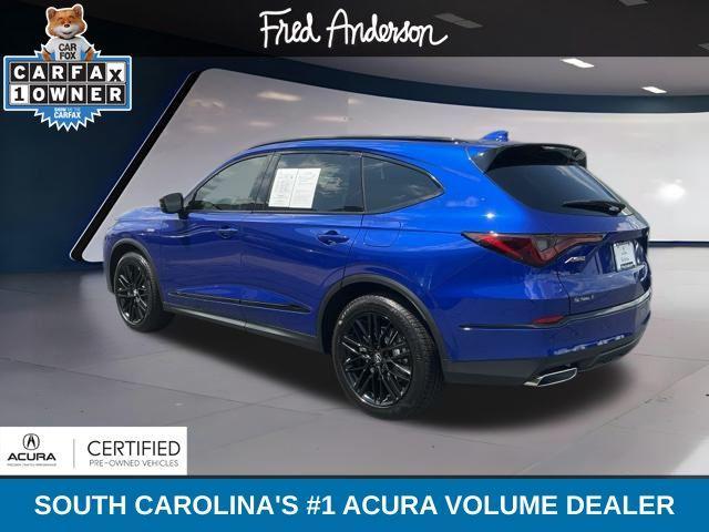 used 2025 Acura MDX car, priced at $59,362