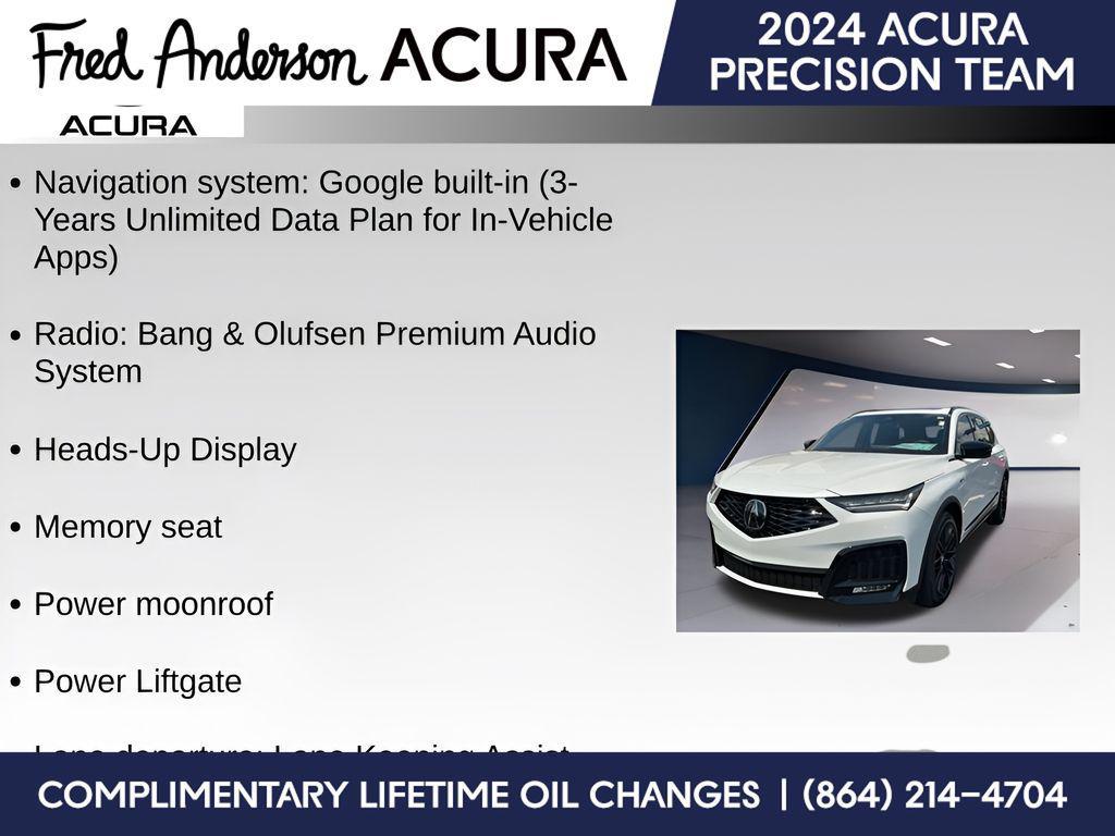 new 2026 Acura MDX car, priced at $70,850