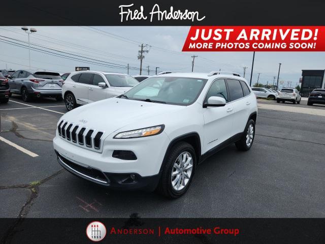 used 2017 Jeep Cherokee car, priced at $16,898