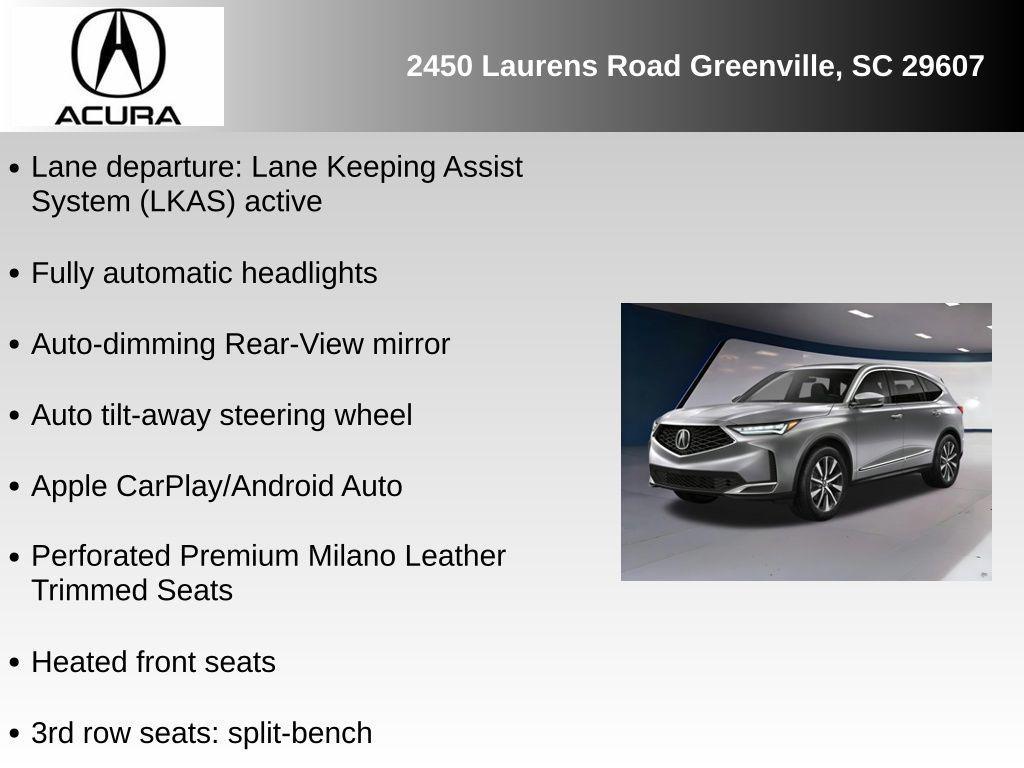 new 2026 Acura MDX car, priced at $61,350