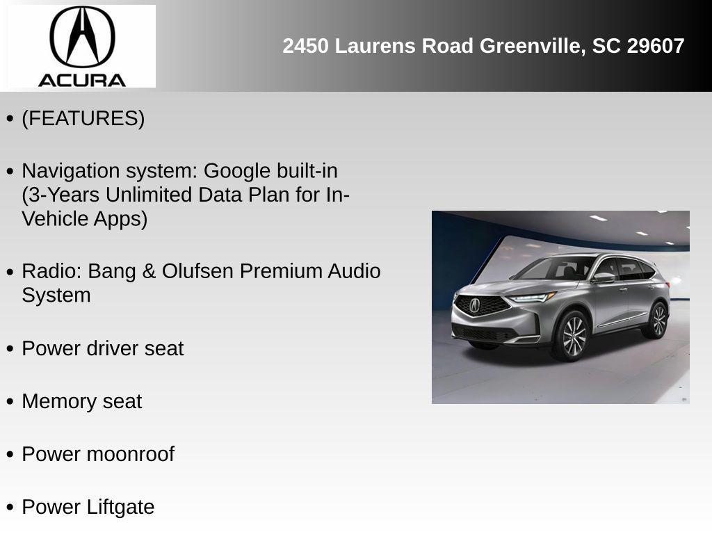 new 2026 Acura MDX car, priced at $61,350