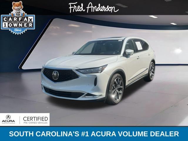 used 2023 Acura MDX car, priced at $43,591