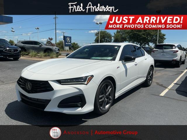 new 2025 Acura TLX car, priced at $52,195